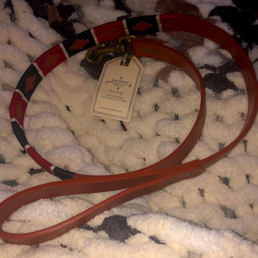 Macondo Leather Dog Leash